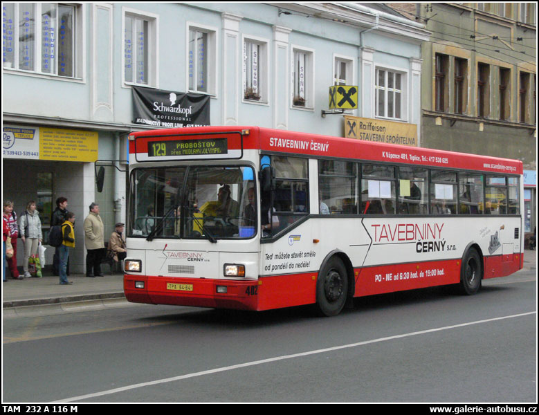 Autobus TAM 232 A 116 M