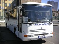 Velký snímek autobusu značky Karosa, typu C735