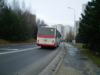 Velký snímek autobusu značky Karosa, typu B731