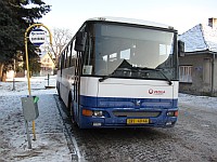 Velký snímek autobusu značky Karosa, typu C954