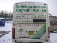 Velký snímek autobusu značky K, typu G