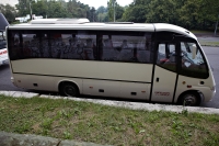 Velký snímek autobusu značky Sitcar, typu Beluga