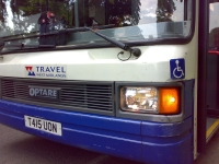 Velký snímek autobusu značky Optare, typu Spectra