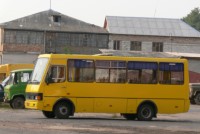 Velký snímek autobusu značky B, typu A