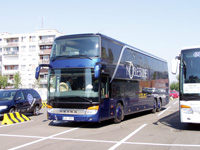 Velký snímek autobusu značky Setra, typu S431DT