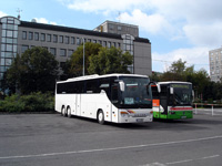 Velký snímek autobusu značky Setra, typu S416GT-HD