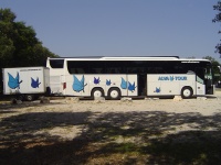 Velký snímek autobusu značky Setra, typu S416GT-HD