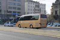 Velký snímek autobusu značky Setra, typu S411HD