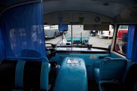 Velký snímek autobusu značky San, typu H100A