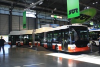 Velký snímek autobusu značky SOR, typu NBH18