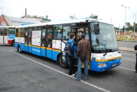 Velký snímek autobusu značky SOR, typu EBN10.5