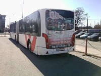 Velký snímek autobusu značky Van Hool, typu AG300