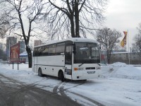 Velký snímek autobusu značky Ikarus, typu E15