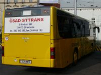 Velký snímek autobusu značky MAN, typu SÜ283