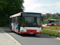 Velký snímek autobusu značky MAN, typu NL223