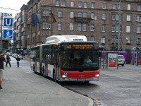 Velký snímek autobusu značky MAN, typu Lion's City G CNG