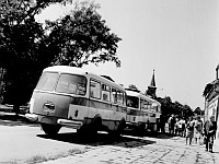 Velký snímek autobusu značky Jelcz, typu PO 1E