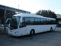 Velký snímek autobusu značky Scania, typu Irizar i4 H
