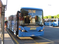 Velký snímek autobusu značky Scania, typu OmniLine