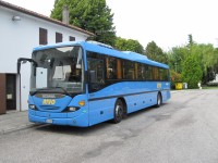 Velký snímek autobusu značky Scania, typu OmniLine
