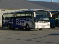 Velký snímek autobusu značky Scania, typu Irizar Intercentury