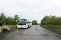 Velký snímek autobusu značky Scania, typu Irizar i4 L