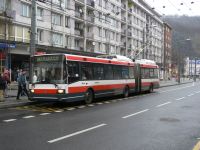 Velký snímek autobusu značky Škoda, typu 22Tr