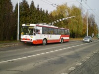 Velký snímek autobusu značky o, typu r