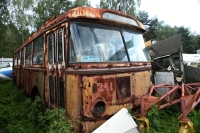 Velký snímek autobusu značky Škoda, typu 9Tr