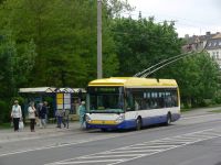 Velký snímek autobusu značky Škoda, typu 24TrBT