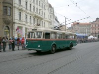 Velký snímek autobusu značky Škoda, typu 6Tr