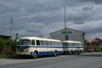 Velký snímek autobusu značky Škoda, typu 706 RTO