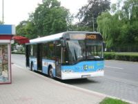 Velký snímek autobusu značky Solaris, typu Urbino 10