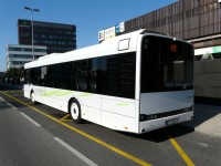 Velký snímek autobusu značky Solaris, typu Urbino 12 Hybrid