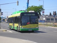 Velký snímek autobusu značky Solaris, typu Urbino 15 CNG