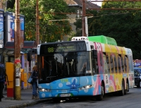Velký snímek autobusu značky Solaris, typu Urbino 15 CNG