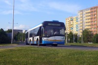 Velký snímek autobusu značky Solaris, typu Urbino 18
