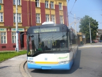 Velký snímek autobusu značky Solaris, typu Trollino 15 AC