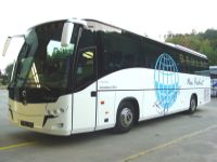 Velký snímek autobusu značky Beulas, typu Stergo Spica