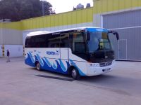 Velký snímek autobusu značky Beulas, typu Gianino