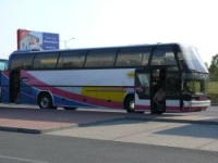 Velký snímek autobusu značky Neoplan, typu Spaceliner II N117