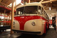 Velký snímek autobusu značky Tatra, typu 400