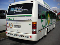 Velký snímek autobusu značky Ekobus, typu SOR C10.5