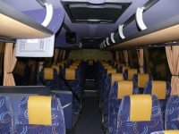 Velký snímek autobusu značky Volvo, typu 9700