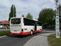 Velký snímek autobusu značky Volvo, typu 8700