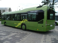 Velký snímek autobusu značky Volvo, typu 7700 Hybrid