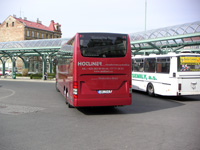 Velký snímek autobusu značky Mercedes-Benz, typu O580 Travego L