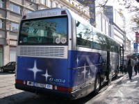 Velký snímek autobusu značky Mercedes-Benz, typu O404