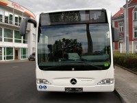 Velký snímek autobusu značky e, typu i