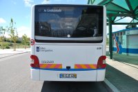 Velký snímek autobusu značky Atomic, typu UR2008